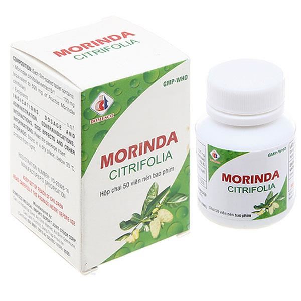 Morinda Citrifolia 100mg trị đau nhức, sưng khớp