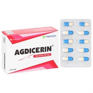 Agdicerin 50mg trị thoái hóa khớp tác dụng chậm