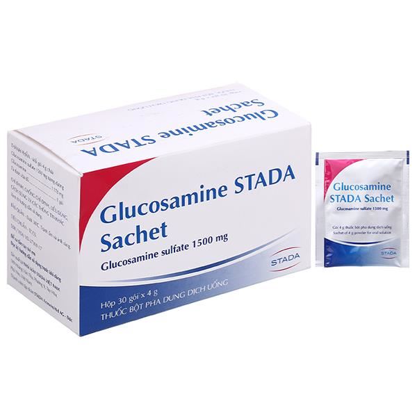 Thuốc bột Glucosamine Stada Sachet 1500mg giảm thoái hóa khớp