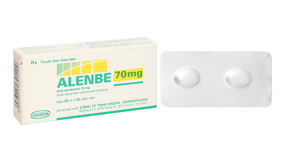 Alenbe 70mg trị loãng xương ở phụ nữ sau mãn kinh