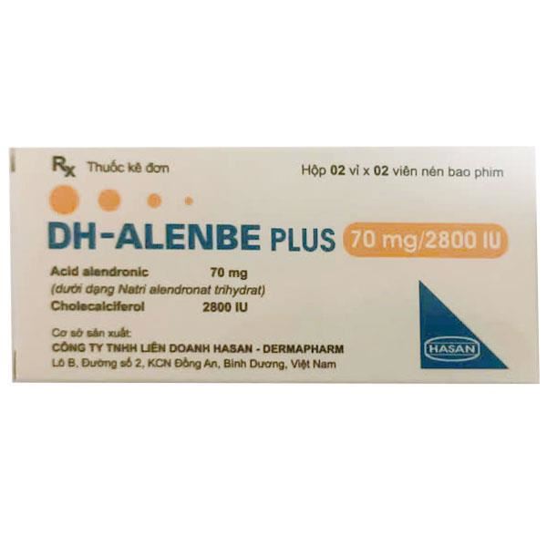 DH-Alenbe Plus 70mg/2800IU điều trị loãng xương