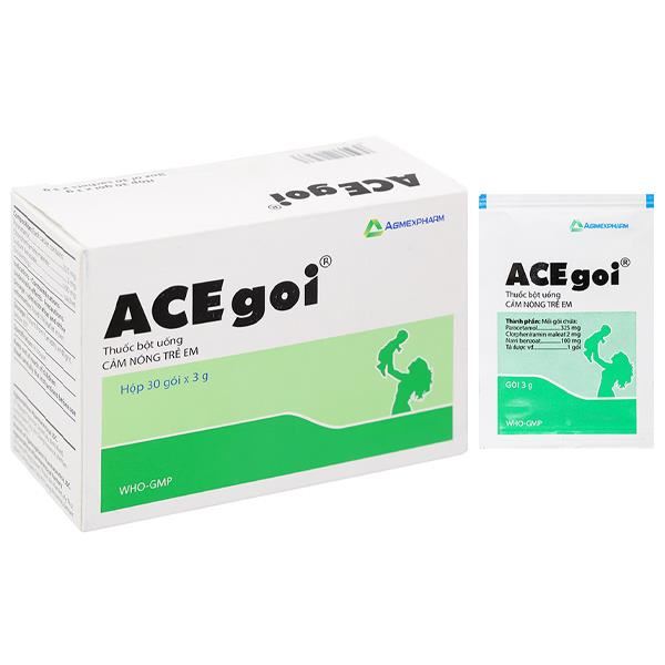 Thuốc cốm ACEgoi trị sốt, ho, sổ mũi, nhức đầu