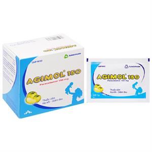 Thuốc cốm Agimol 150 giảm đau, hạ sốt