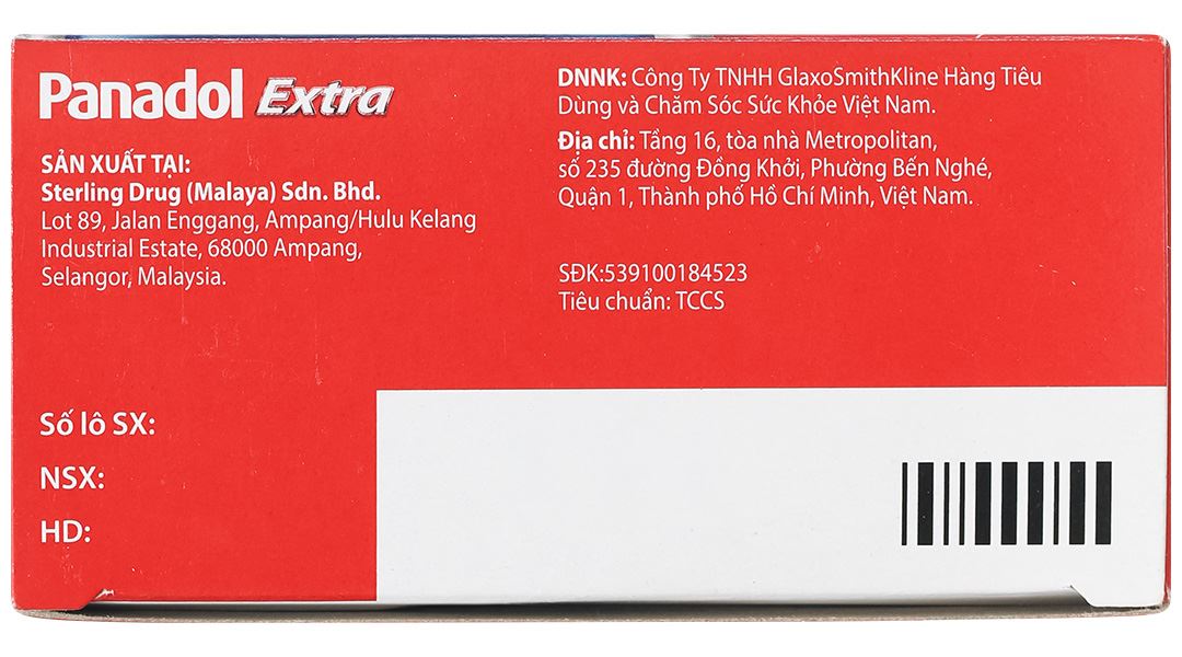 PANADOL EXTRA (NEW) H/180V