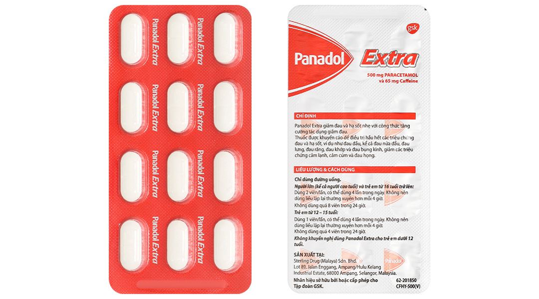 PANADOL EXTRA (NEW) H/180V