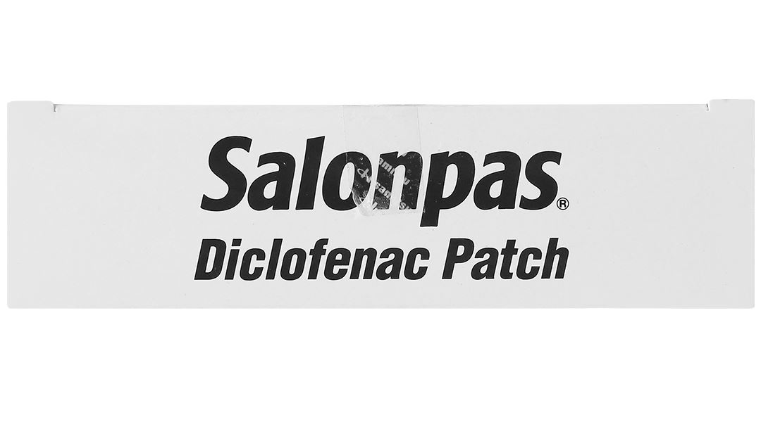 Cao dán Salonpas Diclofenac Patch giúp giảm đau, kháng viêm