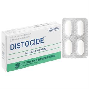 Distocide 600mg trị giun sán