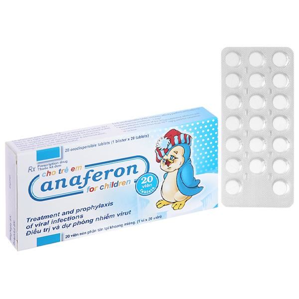 Anaferon for children dự phòng và trị nhiễm virus