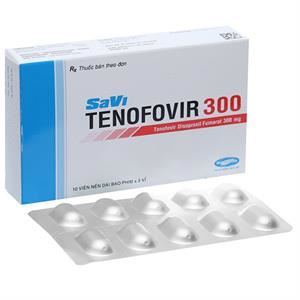 Savi Tenofovir 300 phối hợp trị HIV, viêm gan B mạn tính