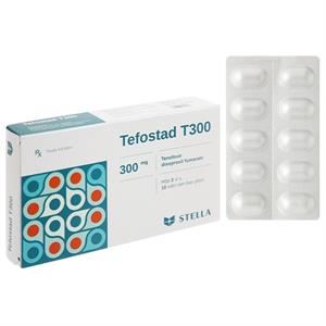 Tefostad T300 phòng và trị nhiễm HIV-týp 1, viêm gan B
