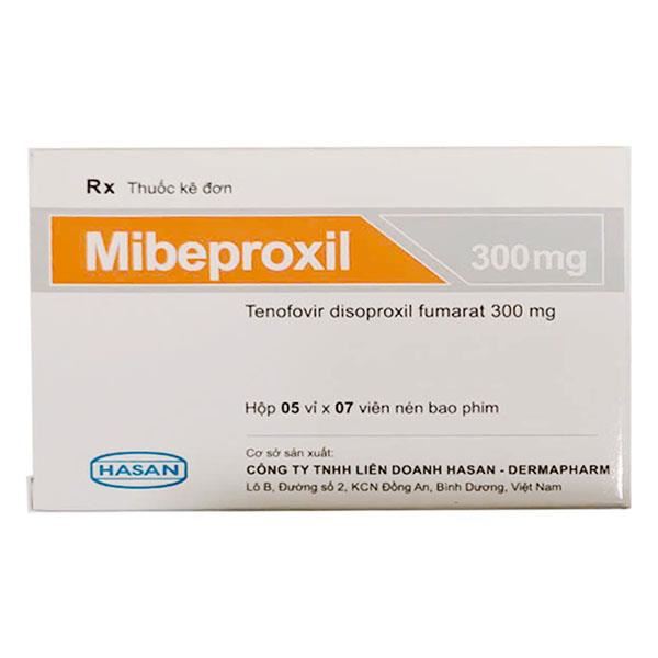 Mibeproxil 300mg điều trị nhiễm virus HIV-1, viêm gan B