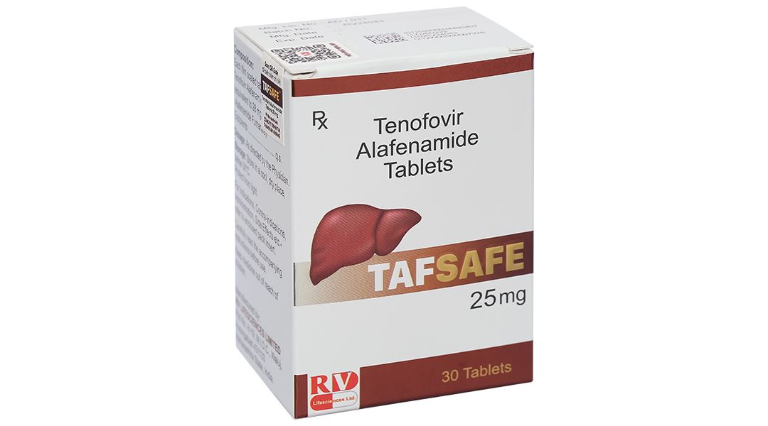 Tafsafe 25mg điều trị viêm gan B mạn tính