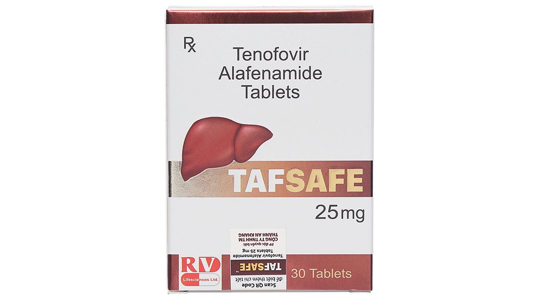 Tafsafe 25mg điều trị viêm gan B mạn tính