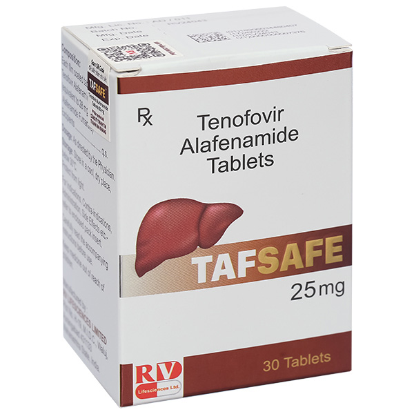Tafsafe 25mg điều trị viêm gan B mạn tính