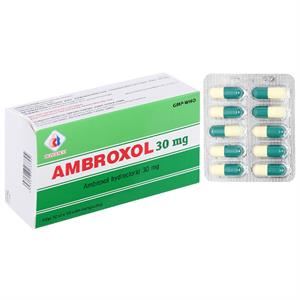 Ambroxol 30mg tan đàm trong bệnh lý hô hấp