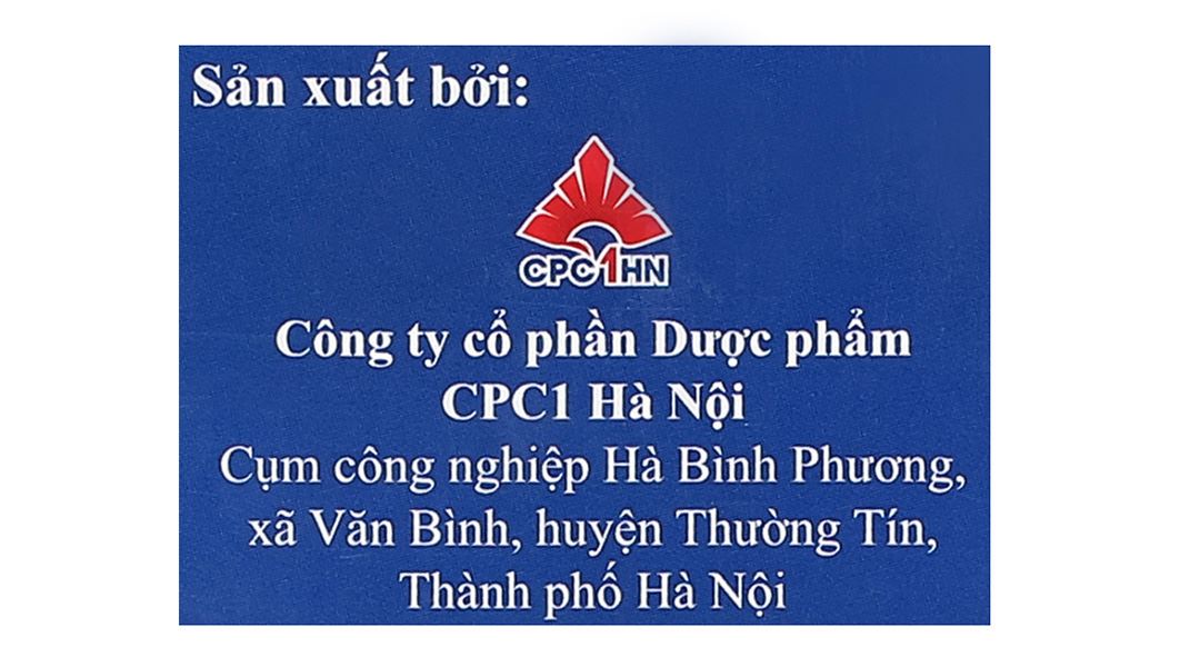 Dung dịch uống Cynamus 125mg/5ml trị ho có đàm, viêm phế quản