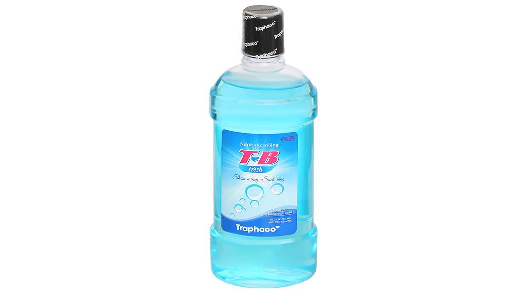 Dung dịch súc miệng TB Fresh hỗ trợ sát trùng răng miệng, điều trị sâu răng