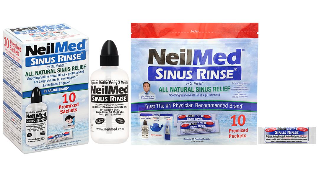 Bộ dụng cụ vệ sinh mũi Neilmed Sinus Rinse