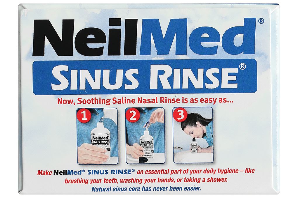 Bộ dụng cụ vệ sinh mũi Neilmed Sinus Rinse