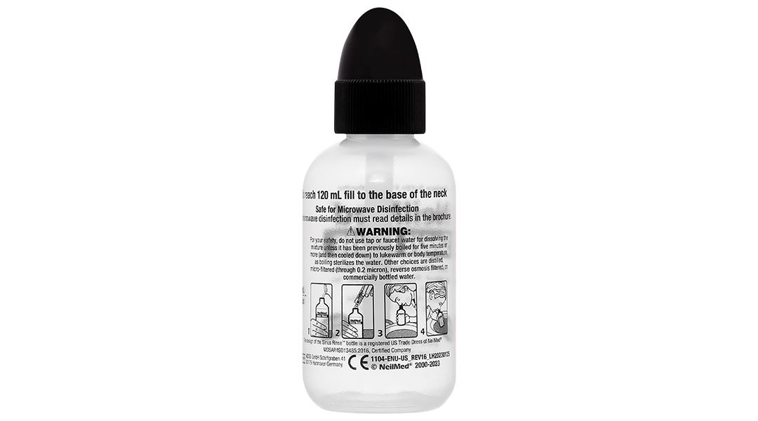 Bộ dụng cụ vệ sinh mũi Neilmed Sinus Rinse cho bé (1 bình 120ml + 30 gói) - 12