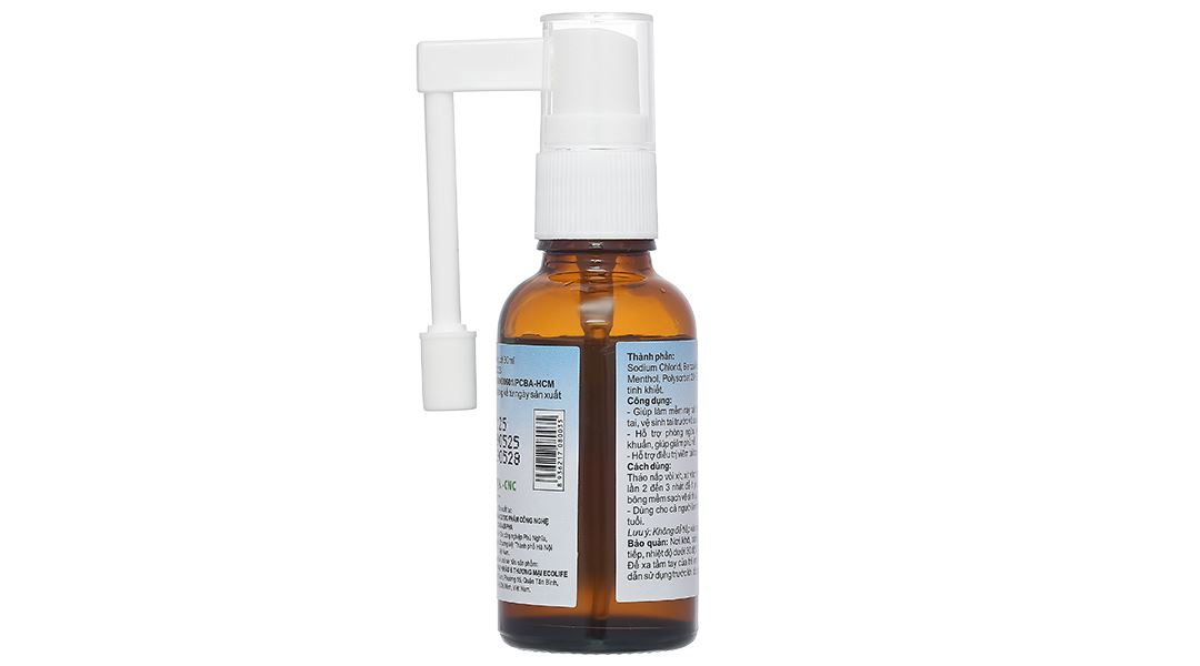Xịt kháng khuẩn tai Nipass hỗ trợ giảm viêm tai chai 30ml - 17
