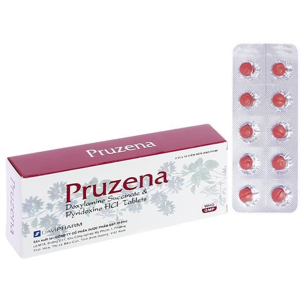 Pruzena giảm nôn nghén cho phụ nữ mang thai