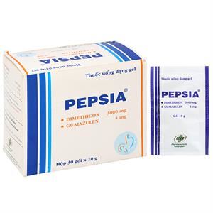 Gel uống Pepsia trị chứng đầy hơi, ợ nóng