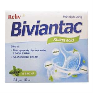 Hỗn dịch uống Biviantac giảm đầy hơi, trướng bụng ăn không tiêu