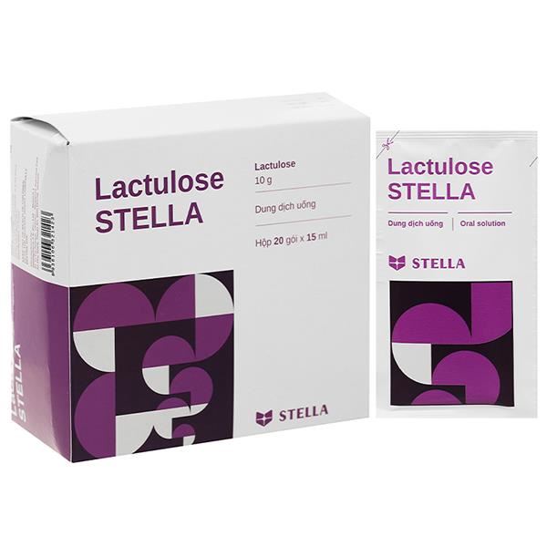 Dung dịch uống Lactulose Stella trị táo bón mạn tính