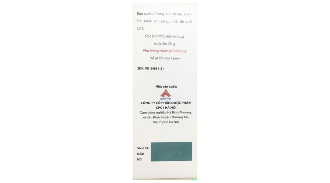 Dung dịch uống Golistin Soda 45ml làm sạch đại tràng trước khi phẫu thuật, chụp X-quang