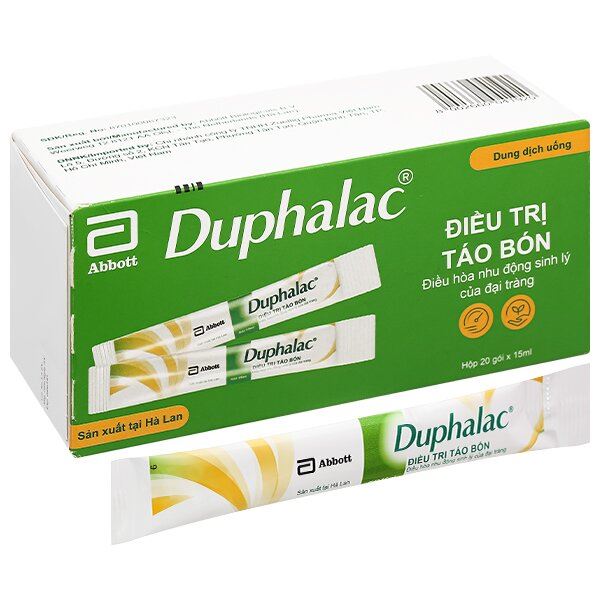 Dung dịch uống Duphalac 667g/l trị táo bón, bệnh lý não do gan