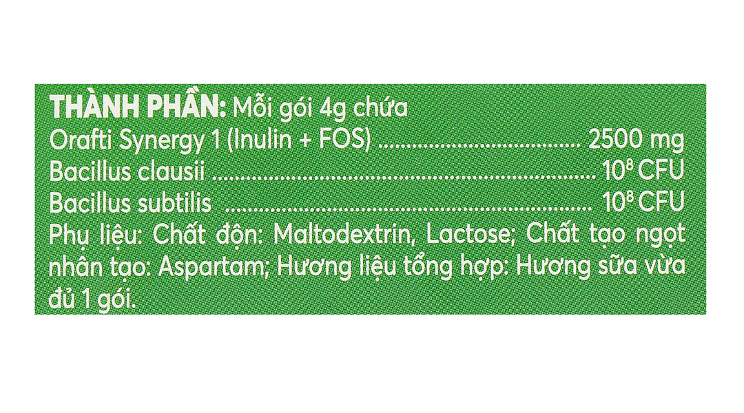 Cốm Bio-acimin Fiber bổ sung lợi khuẩn và chất xơ