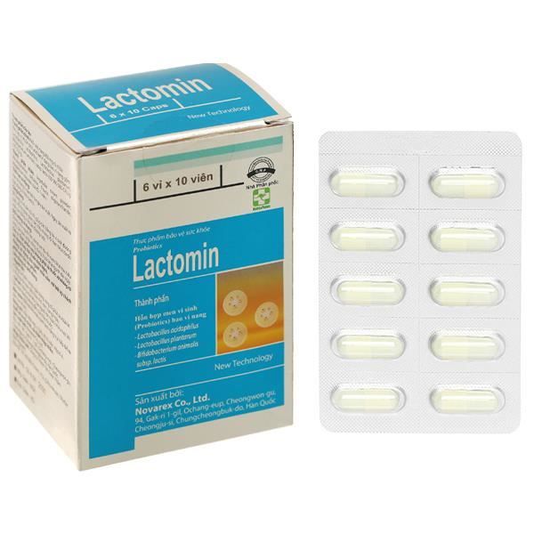 Lactomin Cap hộp 60 viên