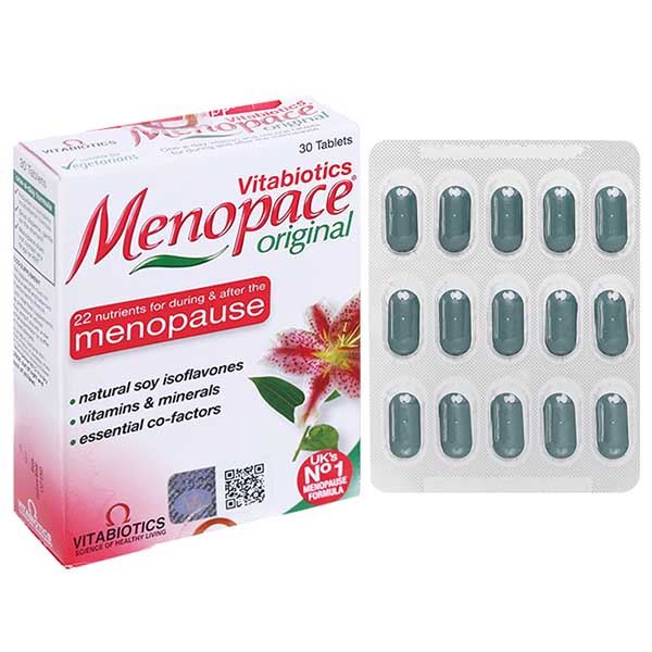 Vitabiotics Menopace hộp 30 viên