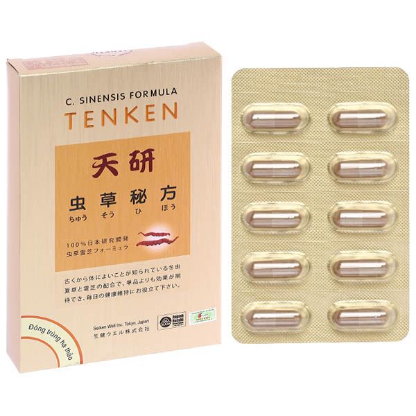 Tenken (Đông Trùng Hạ Thảo) hộp 60 viên
