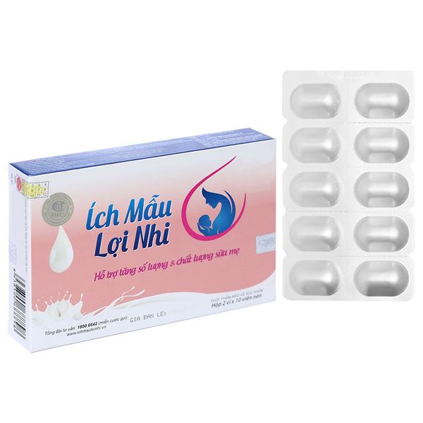 Ích Mẫu Lợi Nhi hộp 20 viên