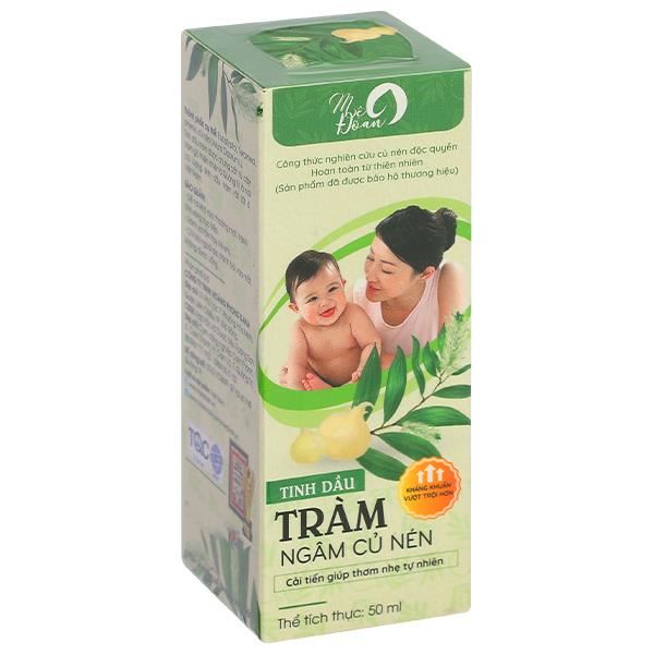 Tinh dầu tràm Ngâm Củ Nén Mệ Đoan giữ ấm cơ thể