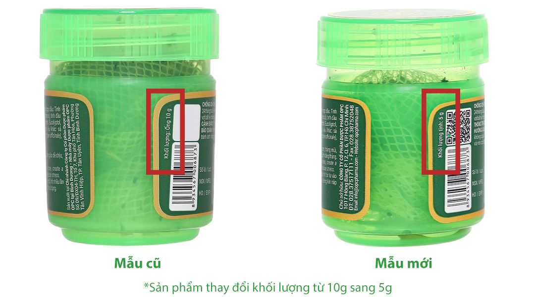 Ống hít dược liệu OPC giúp thông mũi, giải cảm
