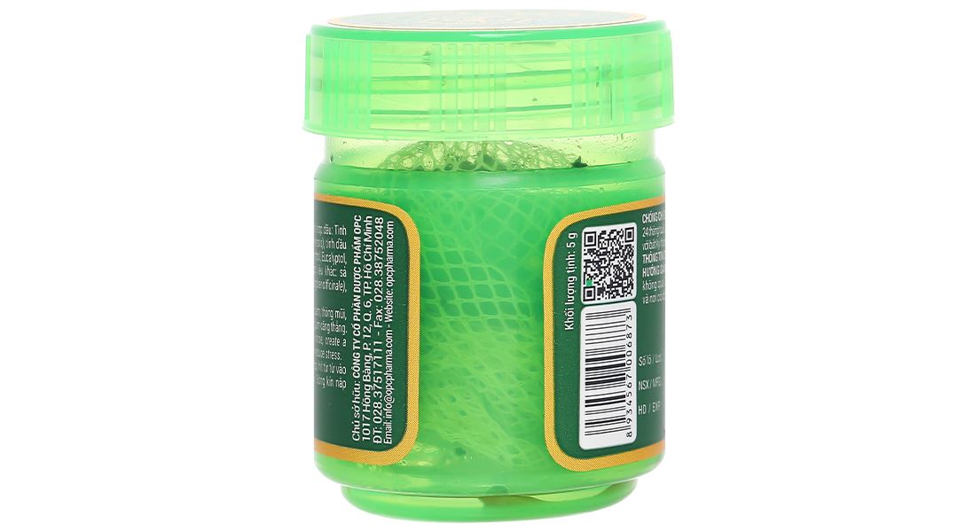 Ống hít dược liệu OPC giúp thông mũi, giải cảm