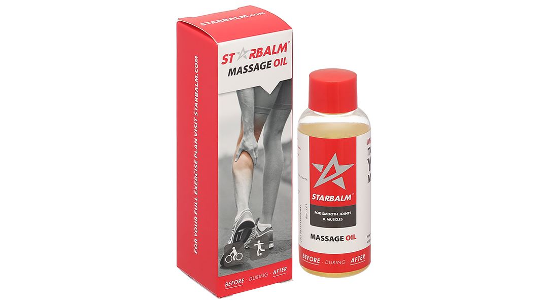 Dầu nóng Starbalm Massage Oil tăng cường lưu thông máu, hỗ trợ giảm đau nhức