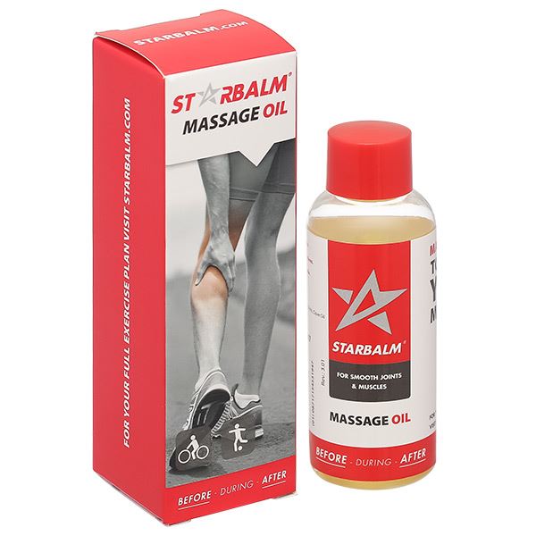 Dầu nóng Starbalm Massage Oil tăng cường lưu thông máu, hỗ trợ giảm đau nhức chai 50ml