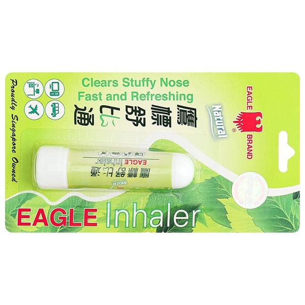 Ống hít Eagle Inhaler giúp thông mũi và giảm nghẹt mũi ống 1.1g