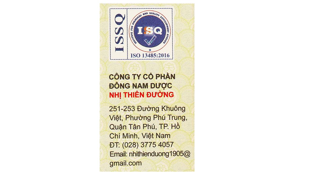 Dầu Sâm Nhị Thiên Đường hỗ trợ điều trị cảm mạo, phong hàn, sổ mũi chai 10ml - 9