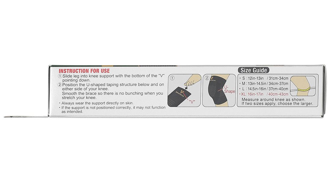 Đai bảo vệ đầu gối Vantelin Knee Support size XL