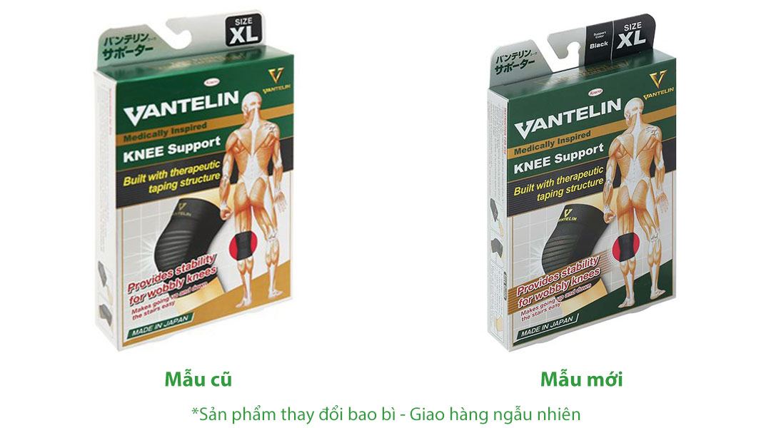 Đai bảo vệ đầu gối Vantelin Knee Support size XL