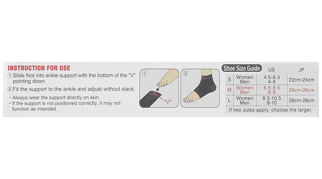 Đai bảo vệ cổ chân Vantelin Ankle Support size M - 10