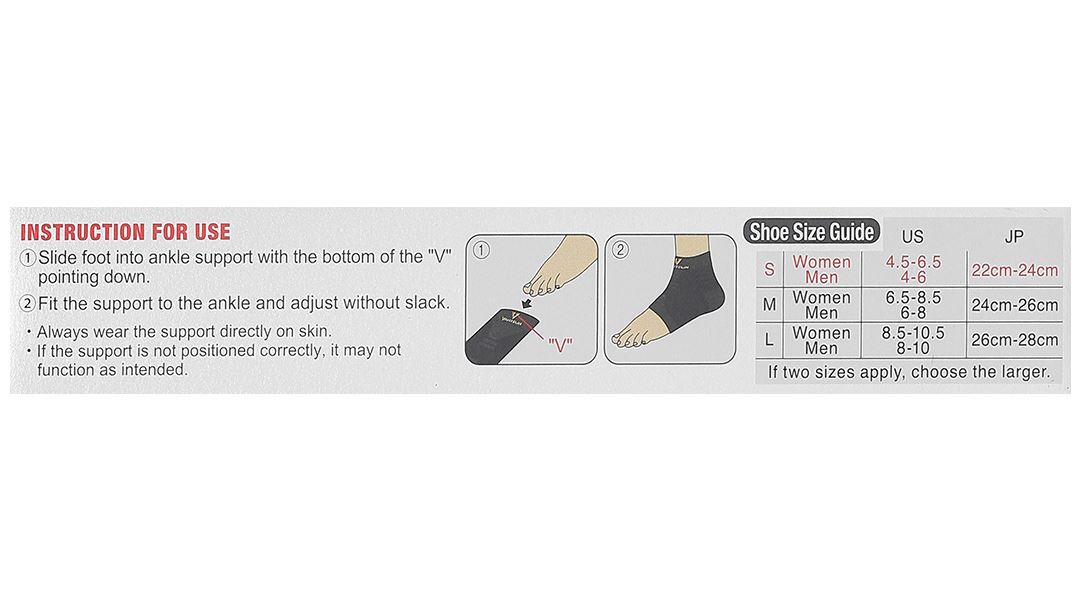 Đai bảo vệ cổ chân Vantelin Ankle Support size M - 29