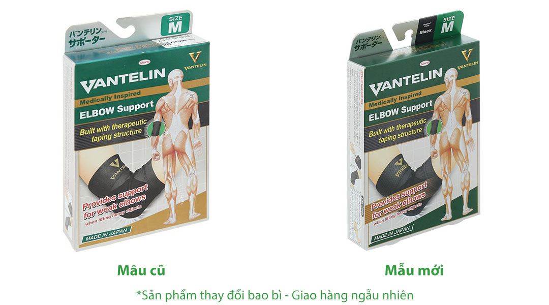 Đai bảo vệ khuỷu tay Vantelin Elbow Support size S - 15