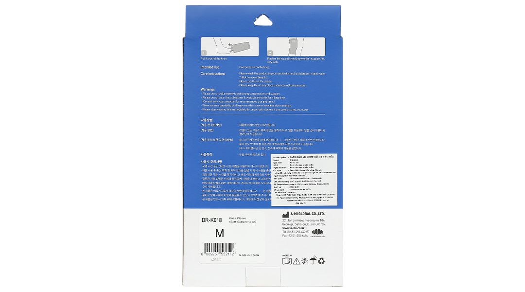 Bao đeo đầu gối Dr. Med DR-K018 size M
