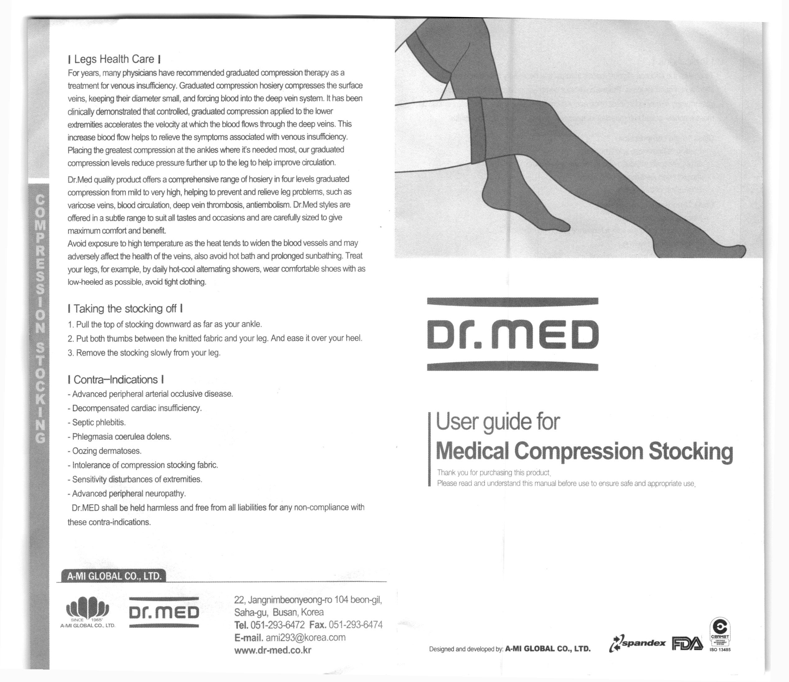 Vớ đùi y khoa Dr. Med DR-A061-1 size S - 17